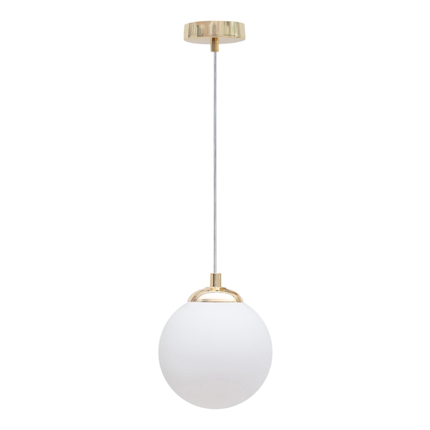 Sietynas ant stulpo FIRA 1xE27/60W/230V auksas