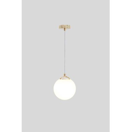 Sietynas ant stulpo FIRA 1xE27/60W/230V auksas