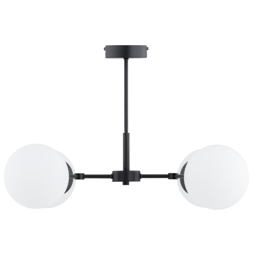 Sietynas ant stulpo FOTON 4xE14/10W/230V juoda