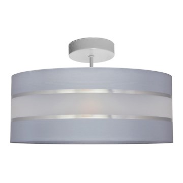 Sietynas ant stulpo HELEN 3xE27/15W/230V pilkas/blizgus chromas