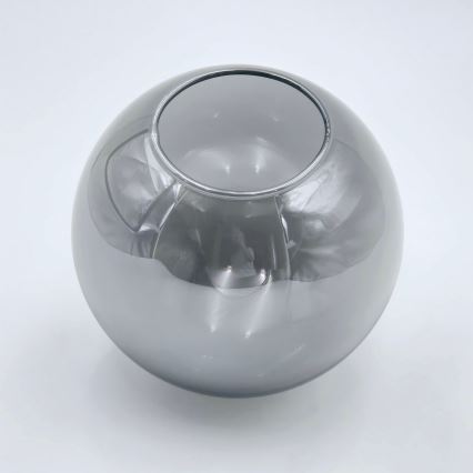 Sietynas ant stulpo LILOU 4xE14/5W/230V matinis chromas/dūminis