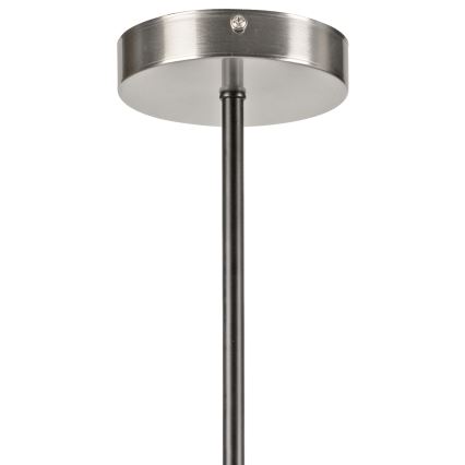 Sietynas ant stulpo LILOU 4xE14/5W/230V matinis chromas/dūminis