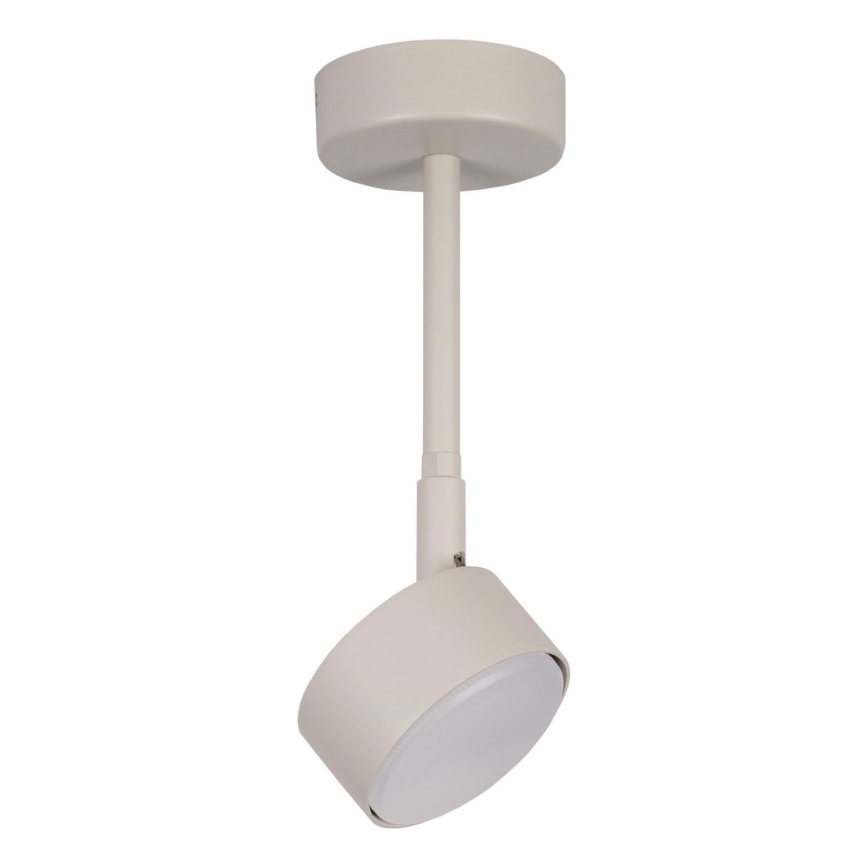 Sietynas ant stulpo NEMO 1xGX53/12W/230V 24 cm smėlio spalva
