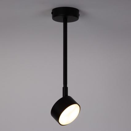 Sietynas ant stulpo NEMO 1xGX53/12W/230V 35 cm juoda