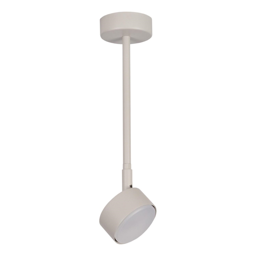 Sietynas ant stulpo NEMO 1xGX53/12W/230V 35 cm smėlio spalva