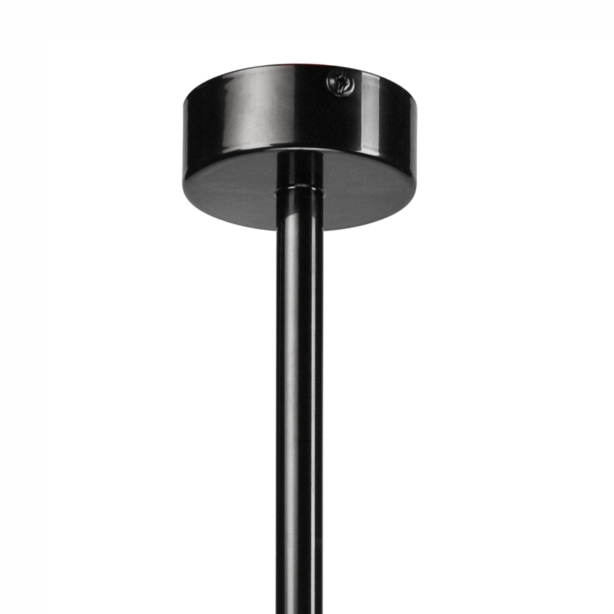 Sietynas ant stulpo TARO 1xE27/60W/230V juodas