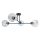 Sietynas ant stulpo VASCO 4xE27/60W/230V juoda/permatoma