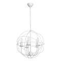 Sietynas GLOBE 5 5xE14/60W balta