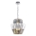 Sietynas, kabinamas ant grandinės DONNA 9xE14/40W/230V diametras 45 cm matinis chromas