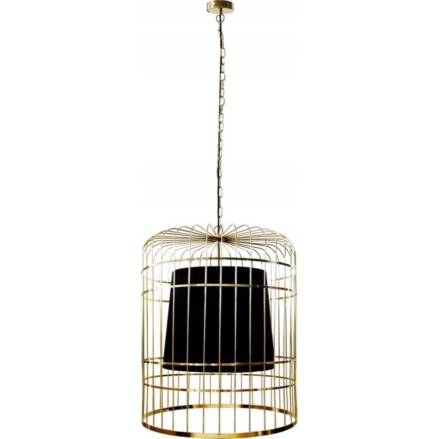Sietynas, kabinamas ant grandinės LONGIS 2xE27/60W/230V diametras 60 cm auksas/juoda