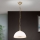 Sietynas, kabinamas ant grandinės OLD LAMP 1xE27/40W/230V diametras 30 cm balta/žalvaris