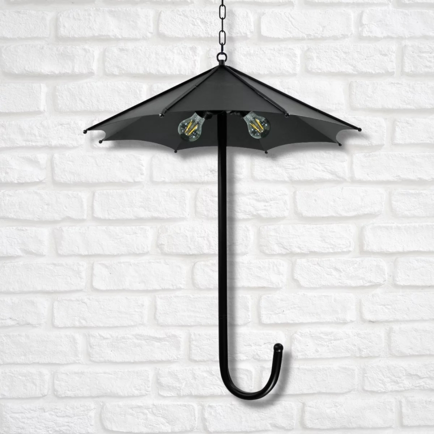 Sietynas, kabinamas ant grandinės PARASOL 3xE27/20W/230V