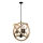 Sietynas, kabinamas ant grandinės ROPE GLOBO 3xE14/10W/230V