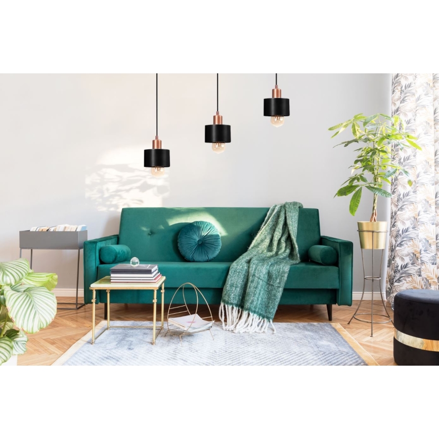 Sietynas, kabinamas ant virvės BODO 3xE27/60W/230V