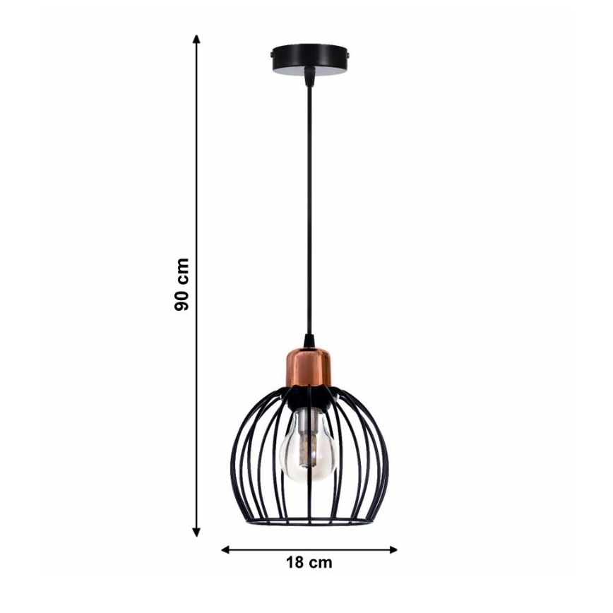 Sietynas, kabinamas ant virvės CELTA 1xE27/40W/230V