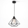 Sietynas, kabinamas ant virvės DIAMOND 1xE27/60W/230V 30 cm