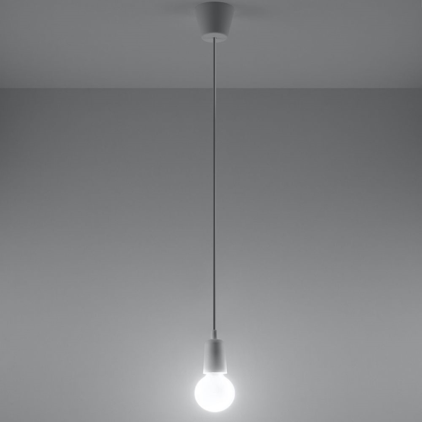 Sietynas, kabinamas ant virvės DIEGO 1xE27/60W/230V