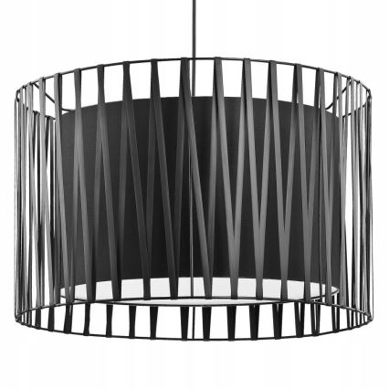 Sietynas, kabinamas ant virvės HARMONY BLACK 3xE27/60W/230V
