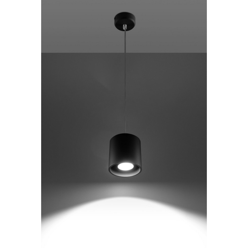 Sietynas, kabinamas ant virvės ORBIS 1 1xGU10/40W/230V juoda