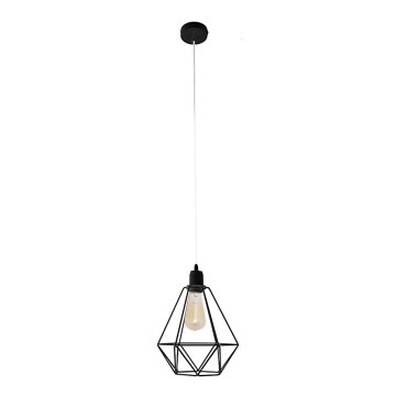 Sietynas KARO 1xE27/15W/230V juoda