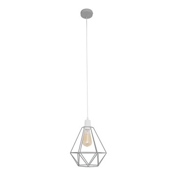 Sietynas KARO 1xE27/15W/230V pilka