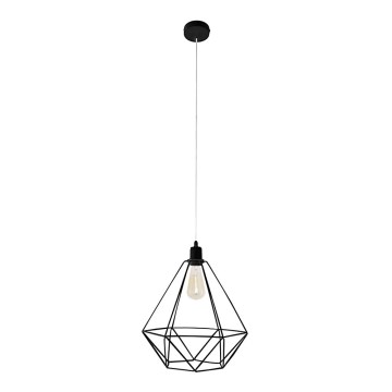 Sietynas KARO LARGE 1xE27/15W/230V juoda