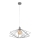 Sietynas SATURN 1xE27/15W/230V pilka
