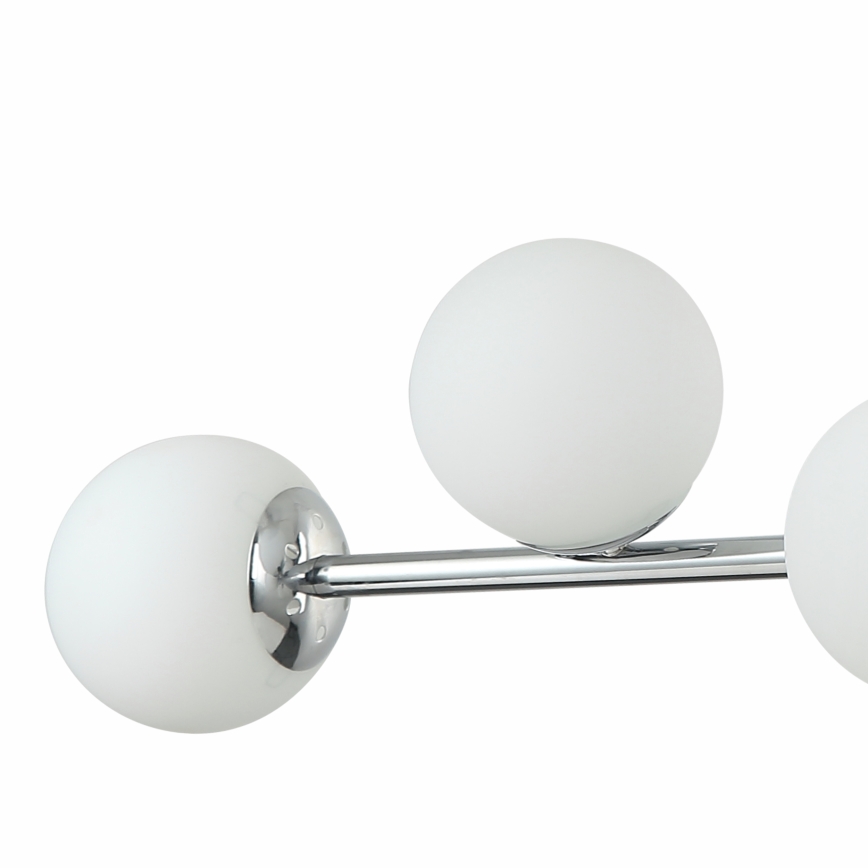 Sietynas su kabeliu MADDIE 6xE14/5W/230V blizgus chromas