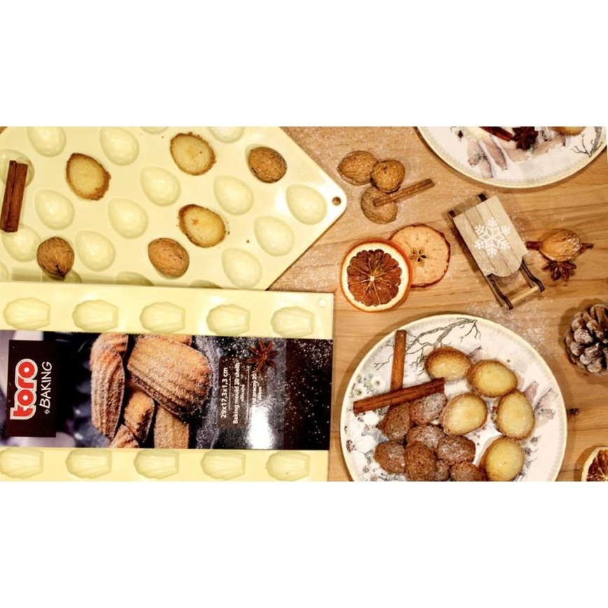 Silikoninė kepimo forma TORO, kreminė