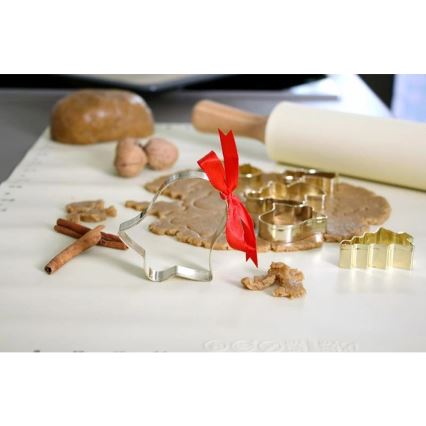 Silikoninis virtuvinis kočėlas TORO 52x42 cm kreminis