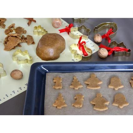 Silikoninis virtuvinis kočėlas TORO 52x42 cm kreminis