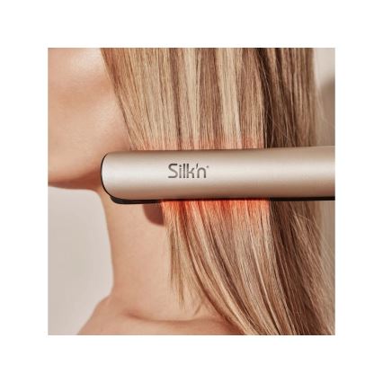 Silk’n - Auksinis infraraudonųjų spindulių plaukų tiesintuvas SILKY STRAIGHT 230V