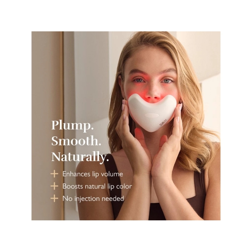 Silk’n - LED terapinė lūpų kaukė LED/5V 500 mAh smėlinė