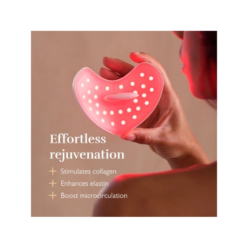 Silk’n - LED terapinė lūpų kaukė LED/5V 500 mAh smėlinė