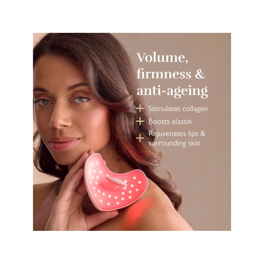 Silk’n - LED terapinė lūpų kaukė LED/5V 500 mAh smėlinė