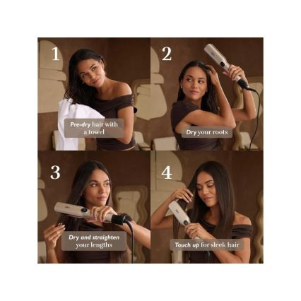 Silk’n - Plaukų džiovintuvas 3 viename SILKYAIR TRINITY 230V auksinis