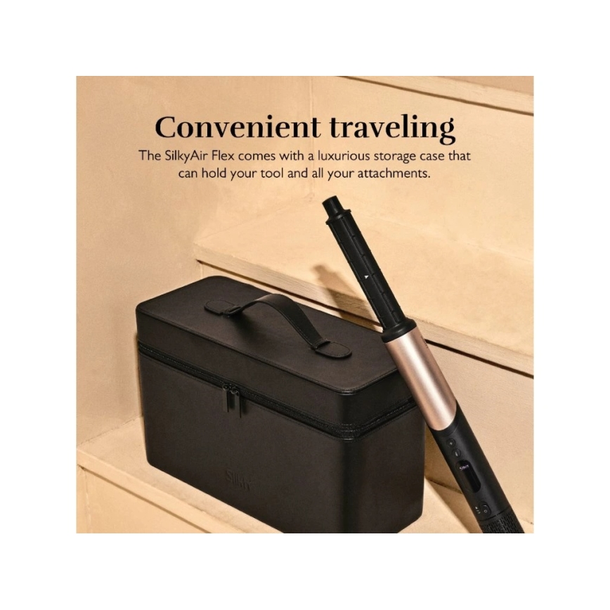 Silk’n - Plaukų džiovintuvas SILKYAIR FLEX 230V juoda/auksinė