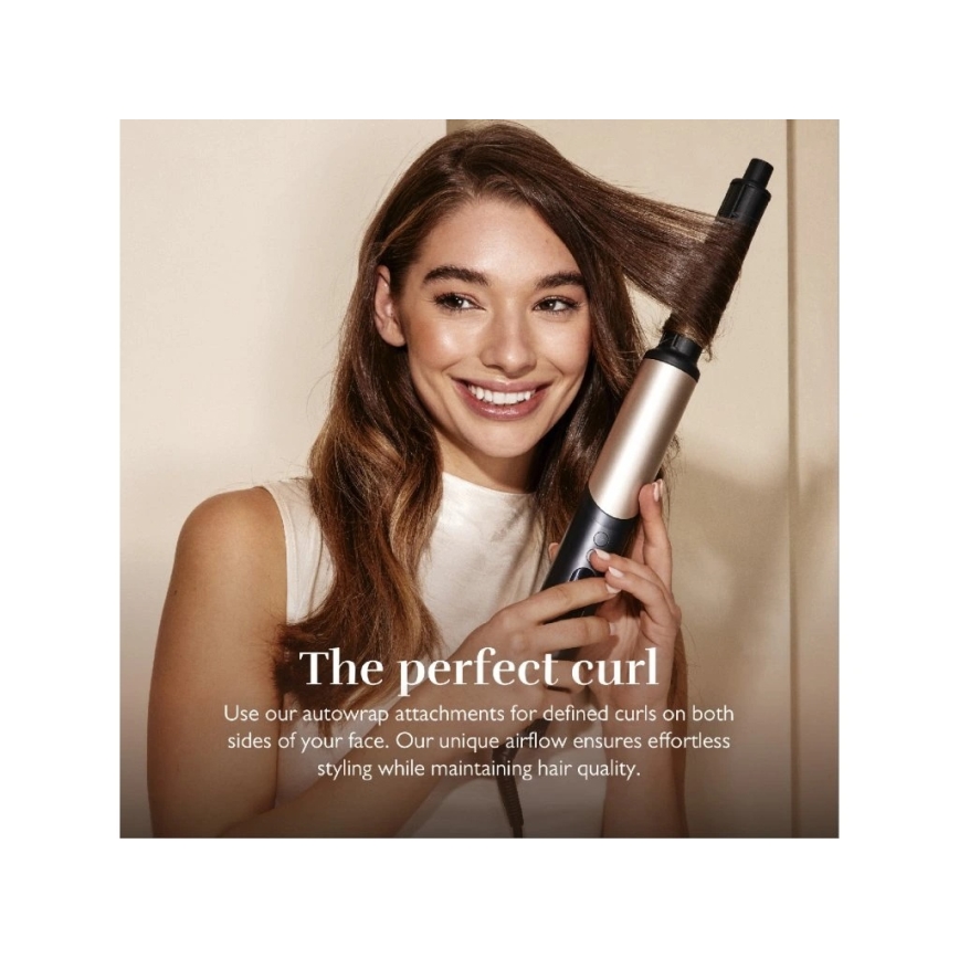 Silk’n - Plaukų džiovintuvas SILKYAIR FLEX 230V juodas/auksinis