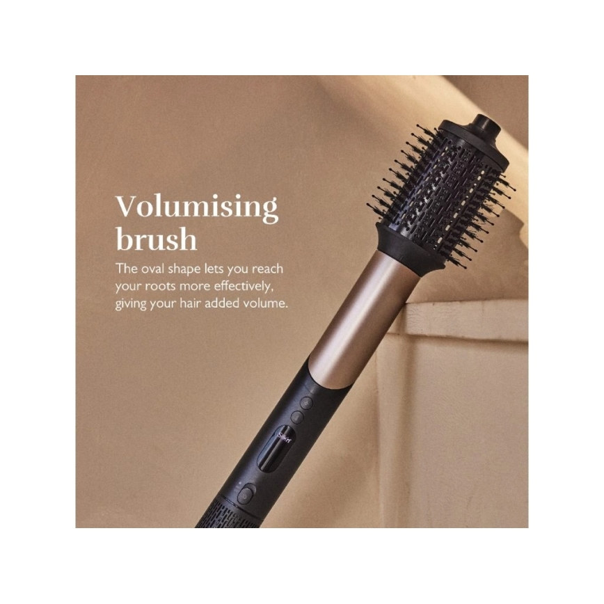 Silk’n - Plaukų džiovintuvas SILKYAIR FLEX 230V juodas/auksinis