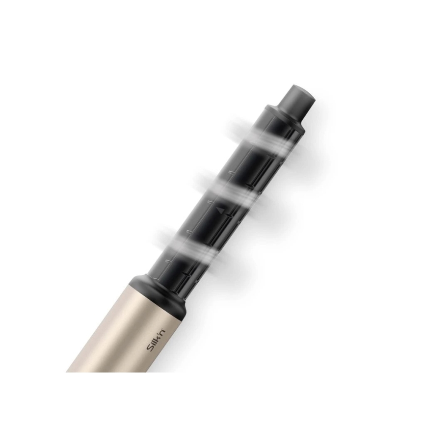 Silk’n - Plaukų džiovintuvas SILKYAIR FLEX 230V juodas/auksinis