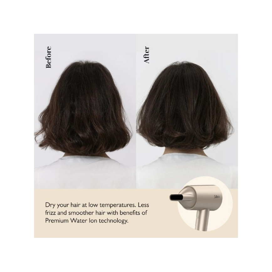 Silk’n - Plaukų džiovintuvas SILKYAIR PRO 1600W/230V auksinis