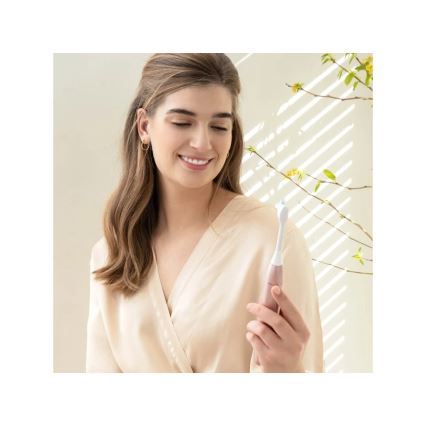 Silk’n - soninis vibracinis dantų šepetėlis SONIC YOU, 3350 mAh, IPX7, rožinio aukso