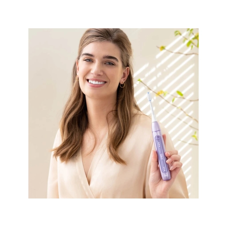 Silk’n - Soninis vibracinis dantų šepetėlis SONIC YOU 3350 mAh IPX7 violetinė
