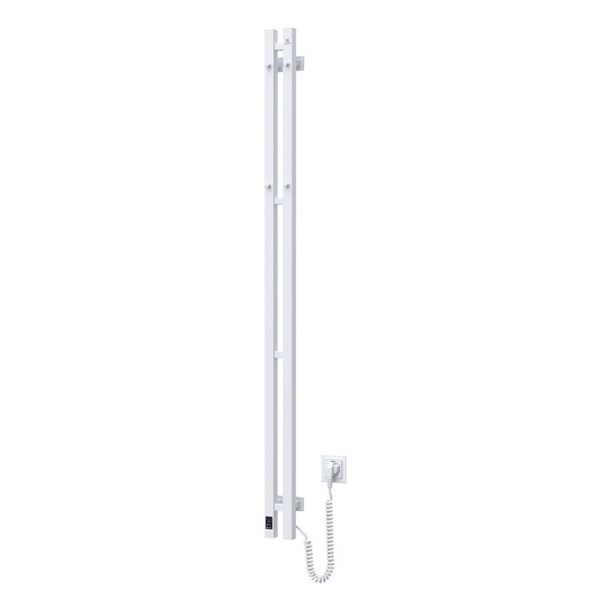SILOUETTE elektrinis rankšluosčių džiovintuvas su termostatu, 200W/230V, 150,6 cm, IP44, baltas, dešininis