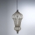 SIRU - Sietynas, kabinamas ant grandinės BABÀ 1xE27/60W/230V diametras 30 cm permatoma/ruda Venecijos stiklas