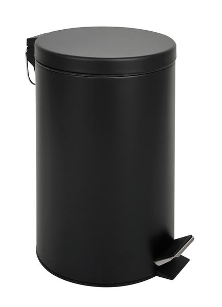 Šiukšlių dėžė 12 l juoda