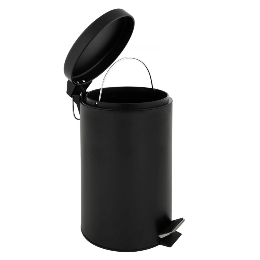 Šiukšlių dėžė 20 l juoda
