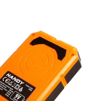 Skaitmeninis daugiafunkcinis detektorius 9 V (1x6LR61) IP54, oranžinis
