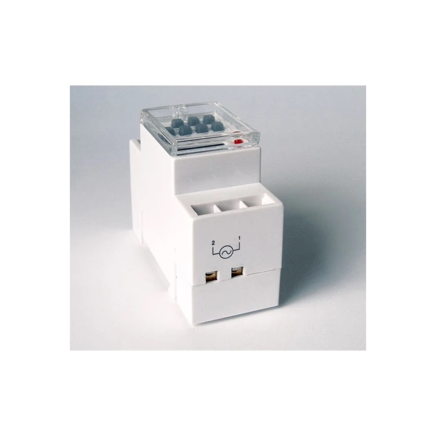 Skaitmeninis jungiklis, skirtas DIN bėgiui 3680W/230V