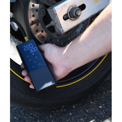 Skaitmeninis kišeninis kompresorius 4000 mAh 5V juoda
